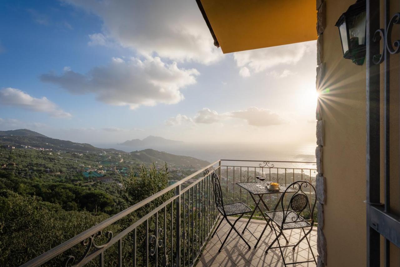Al Calar Del Sole Villa Massa Lubrense Bagian luar foto