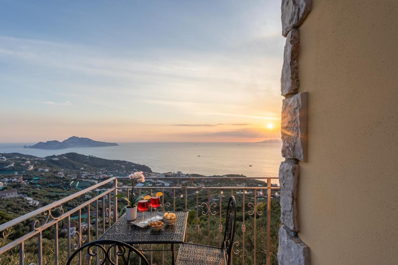 Al Calar Del Sole Villa Massa Lubrense Bagian luar foto